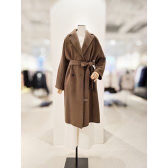 아이잗컬렉션 [파주점] [더아이잗컬렉션[울 캐시미어 벨티드 더블 롱코트 CRBA0CTL51