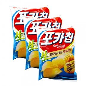 포카칩 오리지널맛 66g 3개