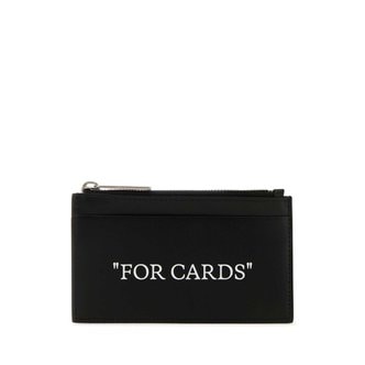 오프화이트 [오프 화이트] Wallet OMND068C99LEA001 1001 Black