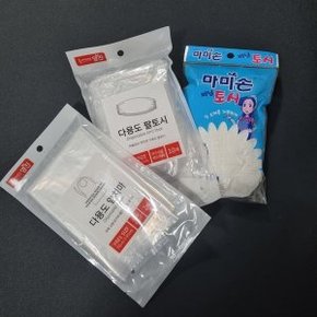 1회용 비닐 팔토시   10매입 명진