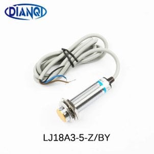  DIANQI 유도 근접 센서 LJ18A3-5-Z/BYPNP3 와이어 NO 직경 18mm 스위치