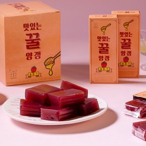 국산 꿀로 맛을 낸 꿀양갱 딸기맛 10개