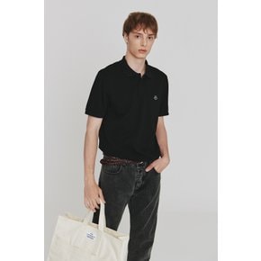 TIMAN - Small mutton Polo T-shirt_Black_LPTA0TS91U (남녀공용)
