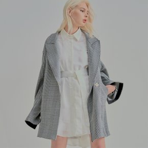 [와이제이] OVERFIT CHECK JACKET