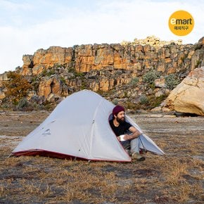 초경량 클라우드업 등산 텐트 싱글 1인용 그린 210T 캠핑 낚시 방수 NH18T010-T
