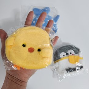 동전 카드 주머니 코인 케이스 캐릭터 천 작은 파우치 보관함 지갑 키링 귀여운 여행용 지퍼
