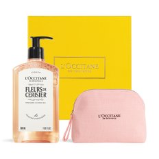 록시땅 [기프트] 체리 블라썸 샤워 젤 500ml (+파우치)