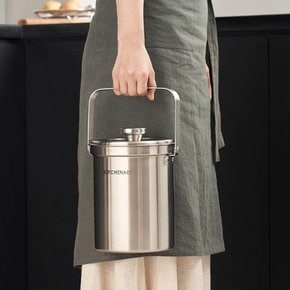 베니 스텐 음식물쓰레기통 음쓰통 음식물통 휴지통 3L