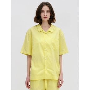 Stay Pajamas Short Sleeve Shirts - Lemon Yellow