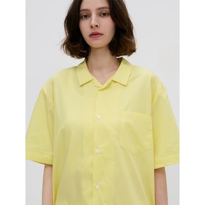 Stay Pajamas Short Sleeve Shirts - Lemon Yellow