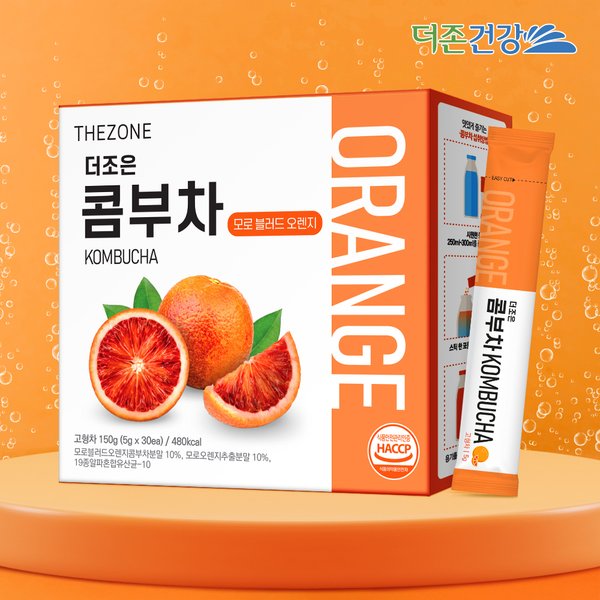 더조은 콤부차 모로 블러드 오렌지 30포 1박스