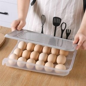 18구 자동 계란보관함 냉장고계란보관 에그트레이