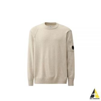 CP컴퍼니 Company CP컴퍼니 24FW Lambswool GRS Crew Neck Knit Sweater (17CMKN047A 110149A M13) (램