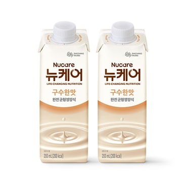 대상웰라이프 [9월13일 8시 주문마감]대상웰라이프 뉴케어 구수한맛 (200ml x 60팩)