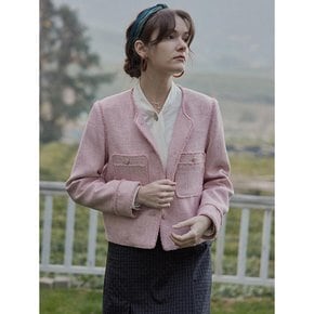 PM_Pink tweed jacket