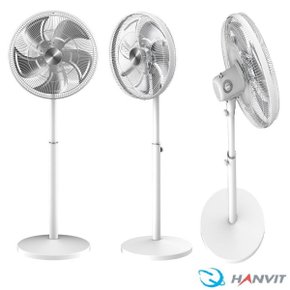HANVIT 대형선풍기 HV-2720S 스탠드형 5엽 알루미늄 선풍기 공업용 산업용 써큘레이터 초강력바람