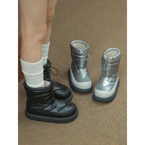 ljh024-1 padding middle boots _ 2colors