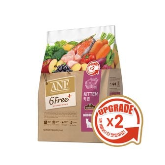 ANF 6 free+ 사료 인도어 캣 키튼 1.6kg + 선택 사은품