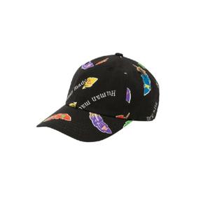 휴먼 메이드 6 패널 캡 블랙 HM25GD019