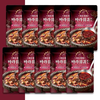  차오차이 마라훠궈소스 125g x10개