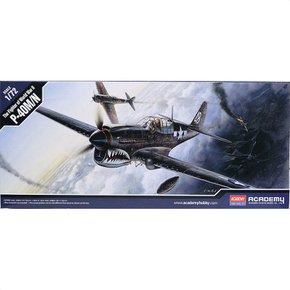 P-40M/N 워호크 1/72 12465 /정품 조립 아카데미과학