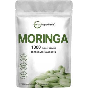 마이크로 인그레디언트 모링가 추출물 1000mg Micro Ingredients Moringa 240캡슐