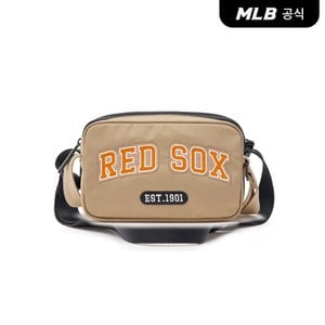 MLB [코리아공식]바시티 나일론 크로스백 BOS (D.Beige)