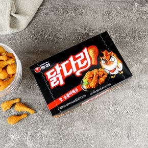 농심 닭다리 핫숯불바베큐 66g x 5개 / 스낵 간식