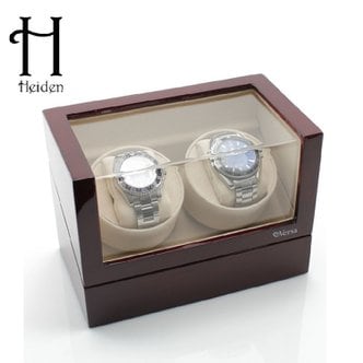 하이덴 하이덴 버사 엘리트 더블 와치와인더 VR002-Cherry Wood 명품 시계보관함 2구