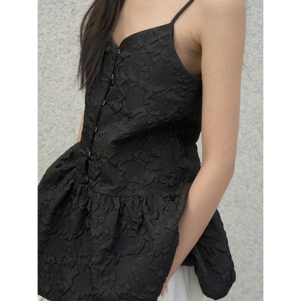 Volume Dress - [Black]