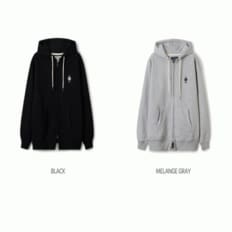 공용 스티브 후드 집업 / Steve Hood Zip-up_A WHMZF2221U