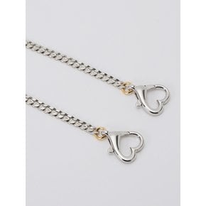 Silver Heart Chain