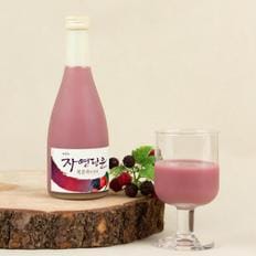 국순당고창명주 자연담은 복분자 막걸리 6도 360ml 살균탁주 복분자술