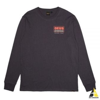 Deus ex machina DEUS Impact Long Sleeve Tee (DMW221154-SHBLK) (임펙트 롱슬리브 티)