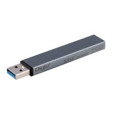 Digio2 USB 허브 USB3.2Gen1+2.0 Type-A 3포트 허브 그레이 Z0088