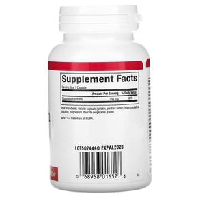 [해외직구] Natural Factors 네추럴팩터스 마그네슘 시트레이트 150mg 90캡슐