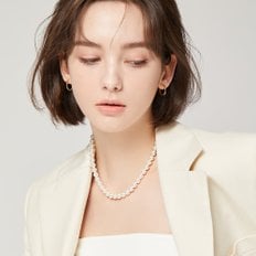 14k 클래식 스와진주 비드 목걸이(6mm)_기본장식