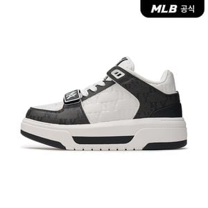 MLB [코리아공식][문가영 착용] 청키라이너 미드 클래식 모노그램 NY (Black)