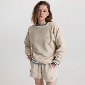 [22FW] BASIC RAGLAN SWEATSHIRT - IVORY