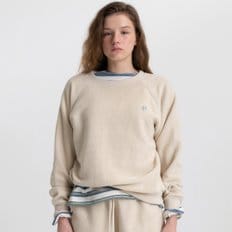 [22FW] BASIC RAGLAN SWEATSHIRT - IVORY