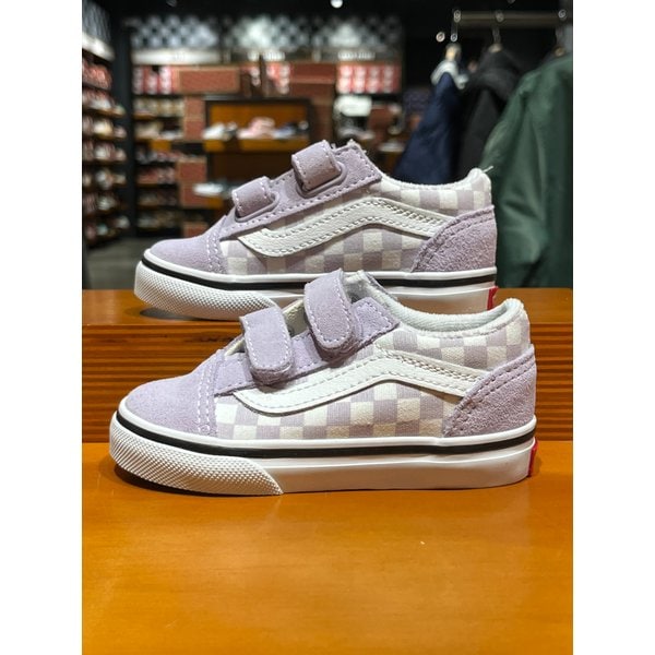 [시흥점] 토들러 스니커즈 컬러띠어리 체커보드 올드스쿨 V (라일락)(VN000CTGEMY)