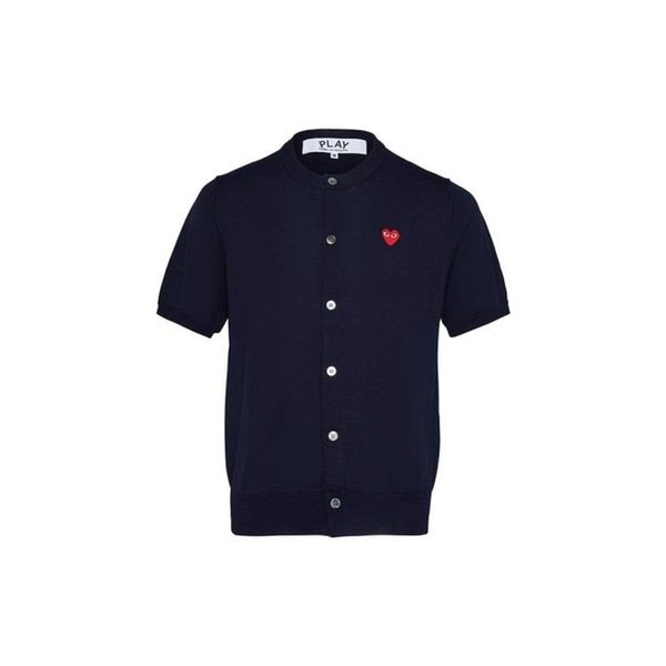 26SS 꼼데가르송 스웨터 AX N095 051 2 NAVY DOM