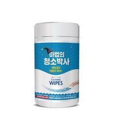 유한그린텍 마법의청소박사 160매 기름때제거 크리너티슈 업소용 물티슈 가정용 물티슈