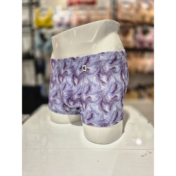 [시흥점] S 와코루 ) 쿨맥스 메쉬 야자수잎 나염 남성 드로즈 [WMP2389-PU]