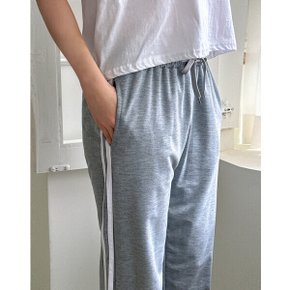 옆라인 포시즌 세미 팬츠 3color 남녀공용 트레이닝 바지 F~2XL 빅사이즈