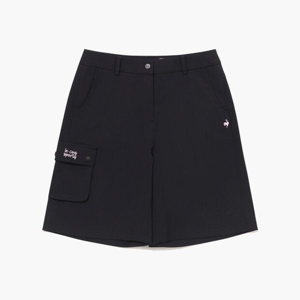 [여주점] 여성 카고 버뮤다 숏팬츠 GQ222LSP41 BLCK