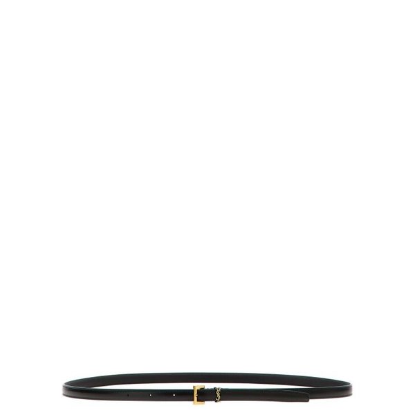 [해외배송] 24FW 생로랑 벨트 7884261HZ0W1000 Black