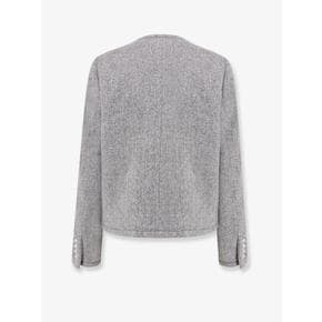 [해외배송] 24 F/W DUNST 클래식 트위드 블레이저 UDJA4C203G2GREY B0651376357