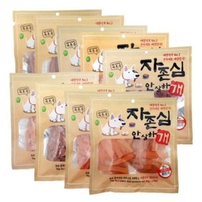 강아지 자존심 200g 10P 반려견 육포 사사미 트릿 (WD529E4)