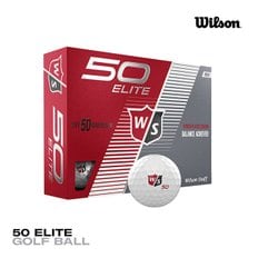 [윌슨정품] Wilson Staff 스태프 FIFTY ELITE 피프티 엘리트 골프공 2피스